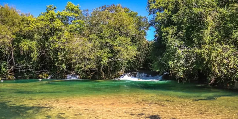 Balneário do Sol, Bonito MS: a day by the Rio Formoso with facilities