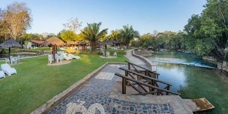 Balneário do Sol, Bonito MS: a day by the Rio Formoso with facilities