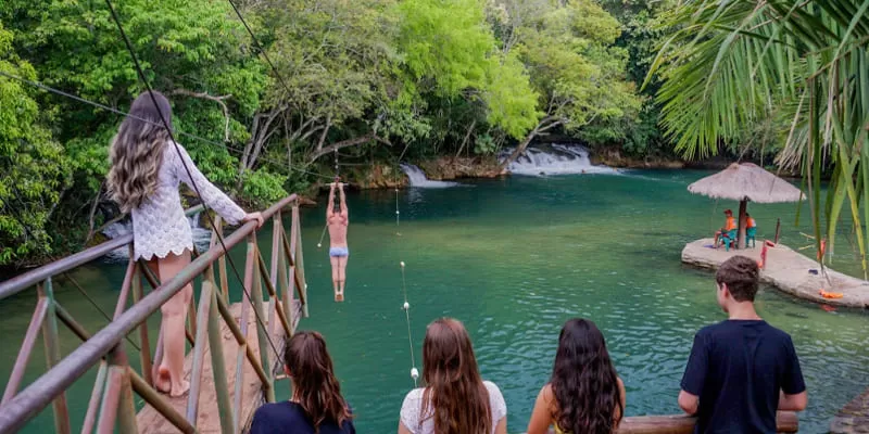 Balneário do Sol, Bonito MS: a day by the Rio Formoso with facilities