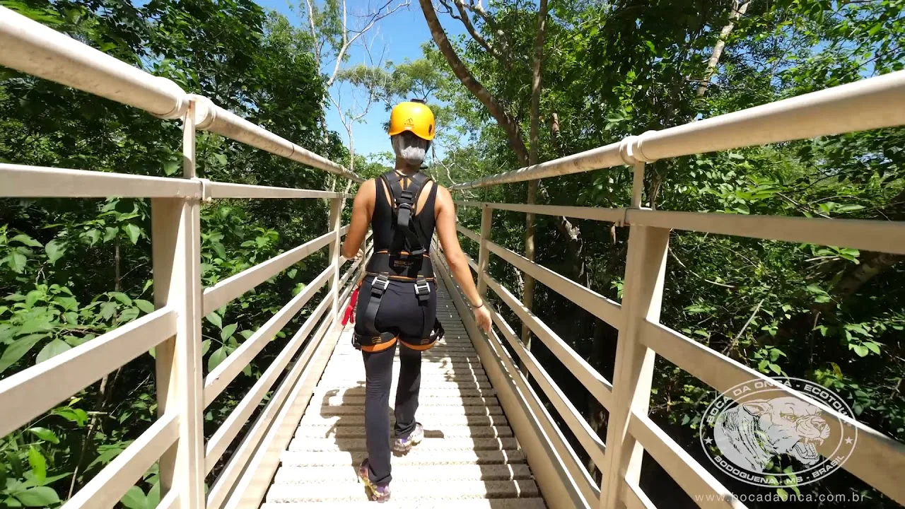 Boca da Onça, Bodoquena MS: a waterfall trail and Brazil biggest abseil