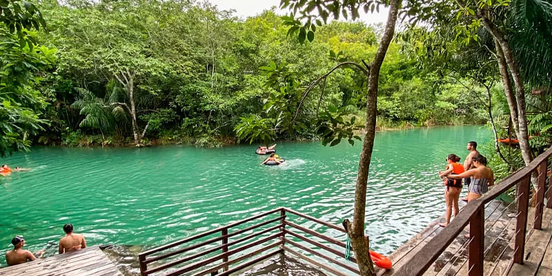 Bosque das Águas, Bonito MS: a river water park with natural pools