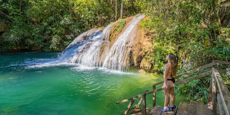 Ceita Corê, Bonito MS: cachoeiras e tirolesa numa fazenda de serra