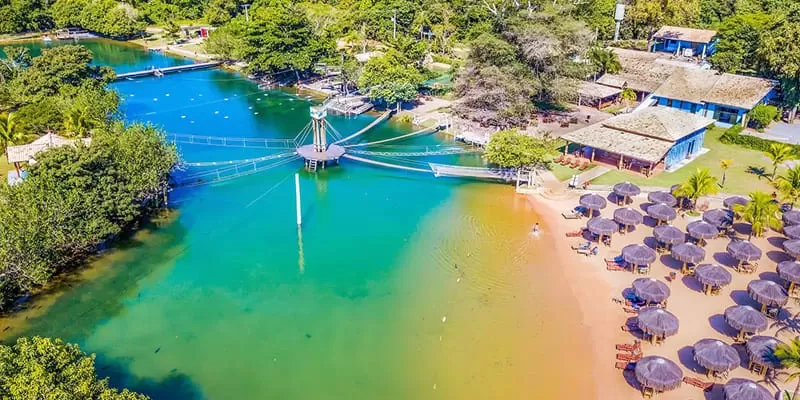 Nascente Azul, Bonito MS: a float, a waterfall and a whole day in one place