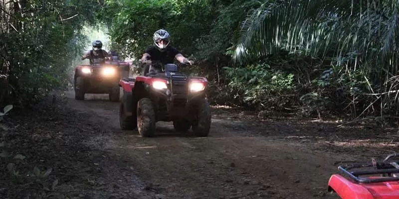 Quad sulla Trilha Boiadeira, Bonito MS: strade del bestiame e campo aperto