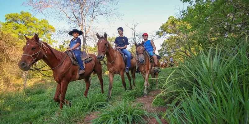 Équitation au Recanto do Peão, Bonito MS : la campagne au rythme de la ferme