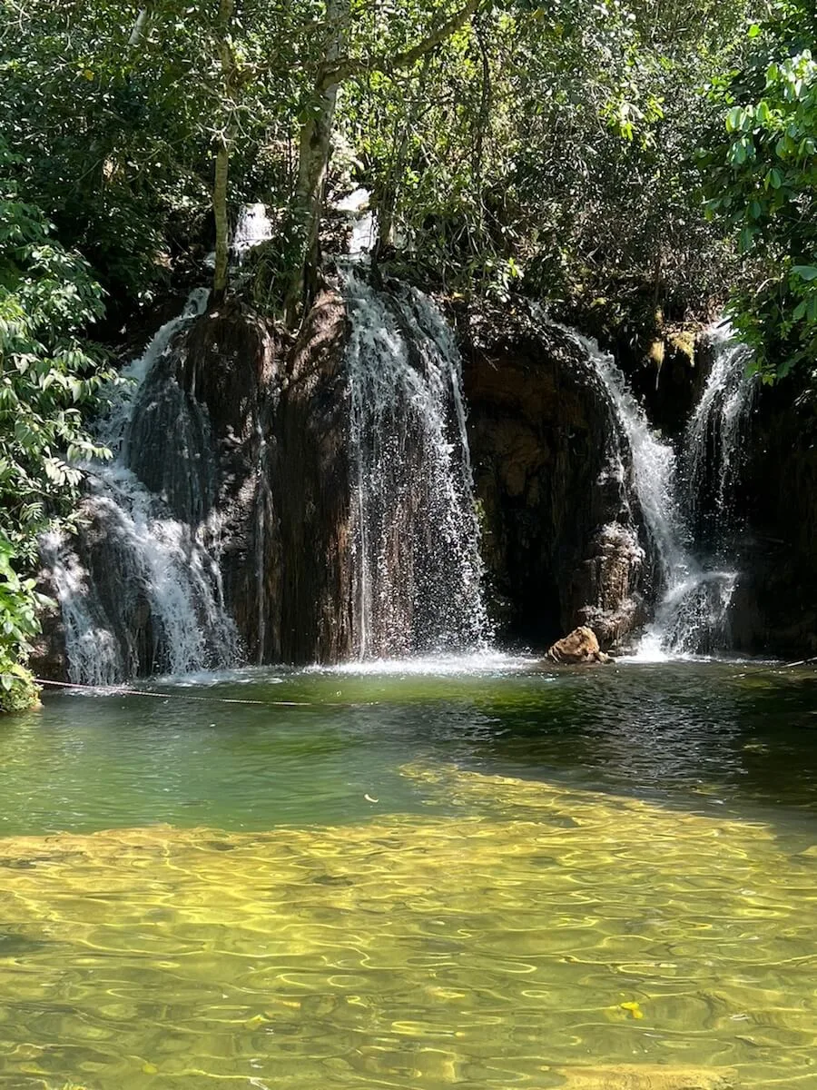 Rio do Peixe, Bonito MS: waterfalls, natural pools and a farm day