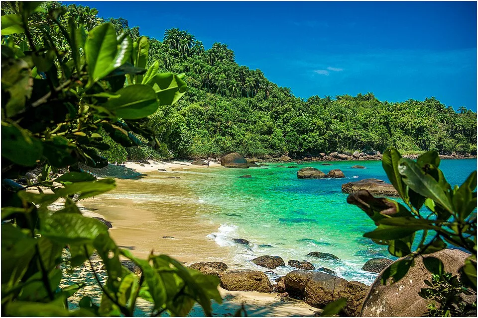 Ilha das Couves, Ubatuba, litoral norte de Sao Paulo