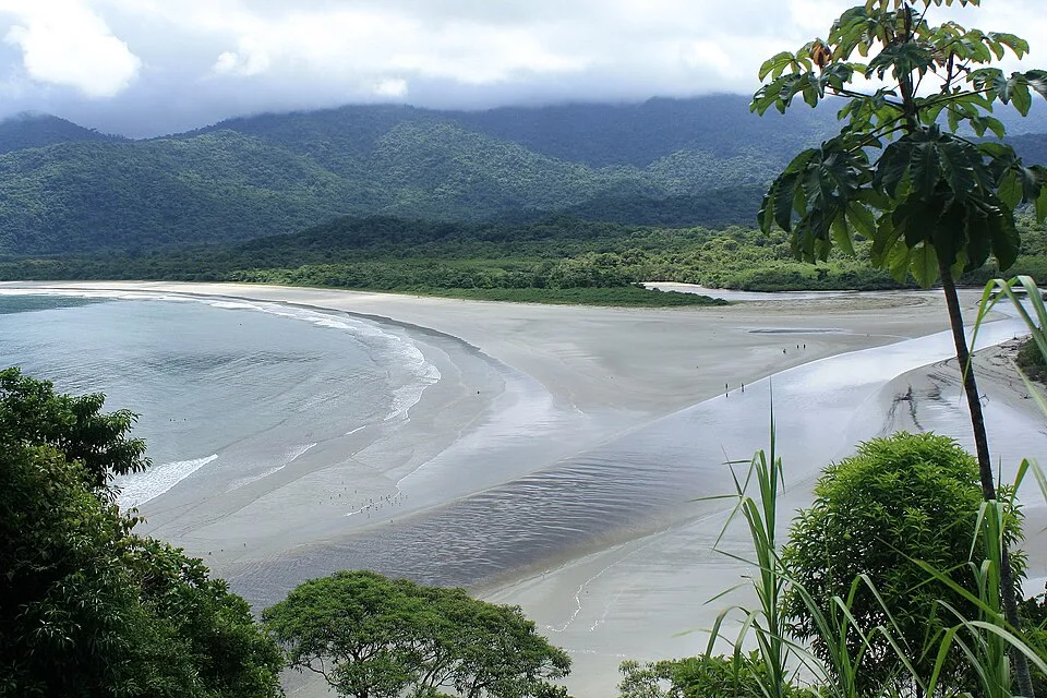 Praia da Fazenda at Picinguaba, northern coast of Ubatuba, São Paulo state
