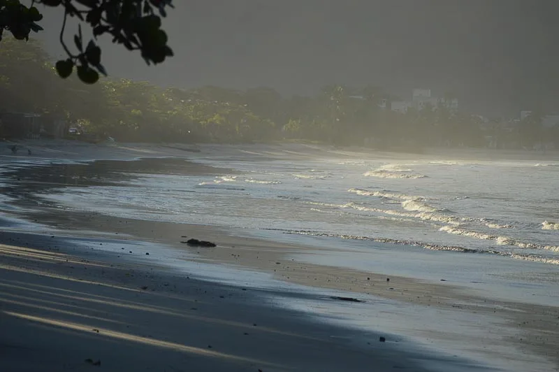 Calm water and a first day, Ubatuba, litoral norte de Sao Paulo